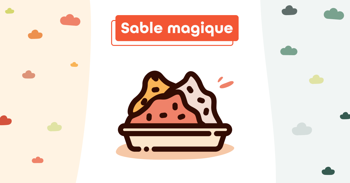 Recette maison : Sable magique